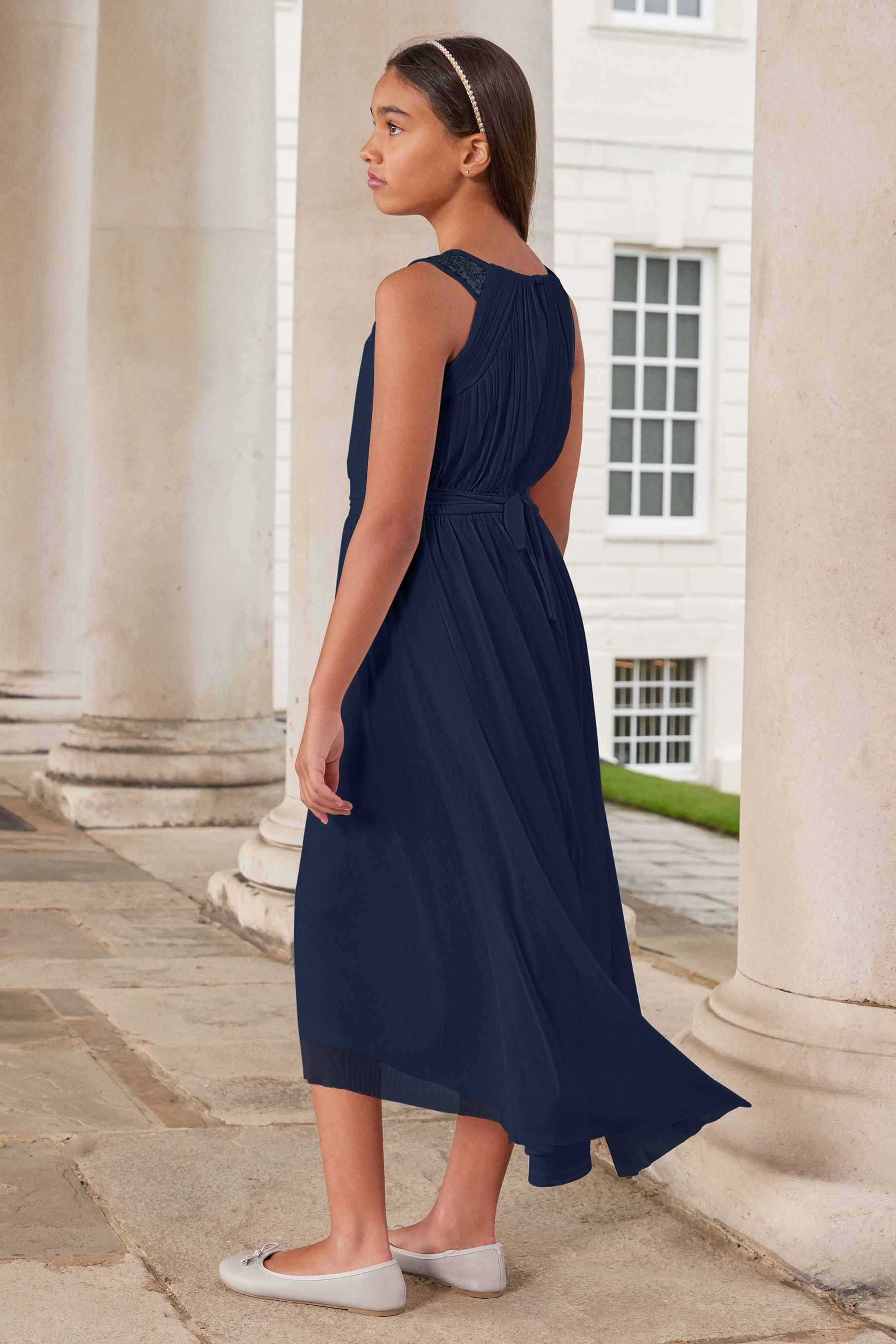 Buy Lipsy Embellished Strap Midi Occasion Dress from Next Luxembourg
