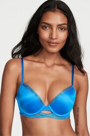 Victoria's Secret Shocking Blue Ouvert Shine Bra - Image 1 of 3