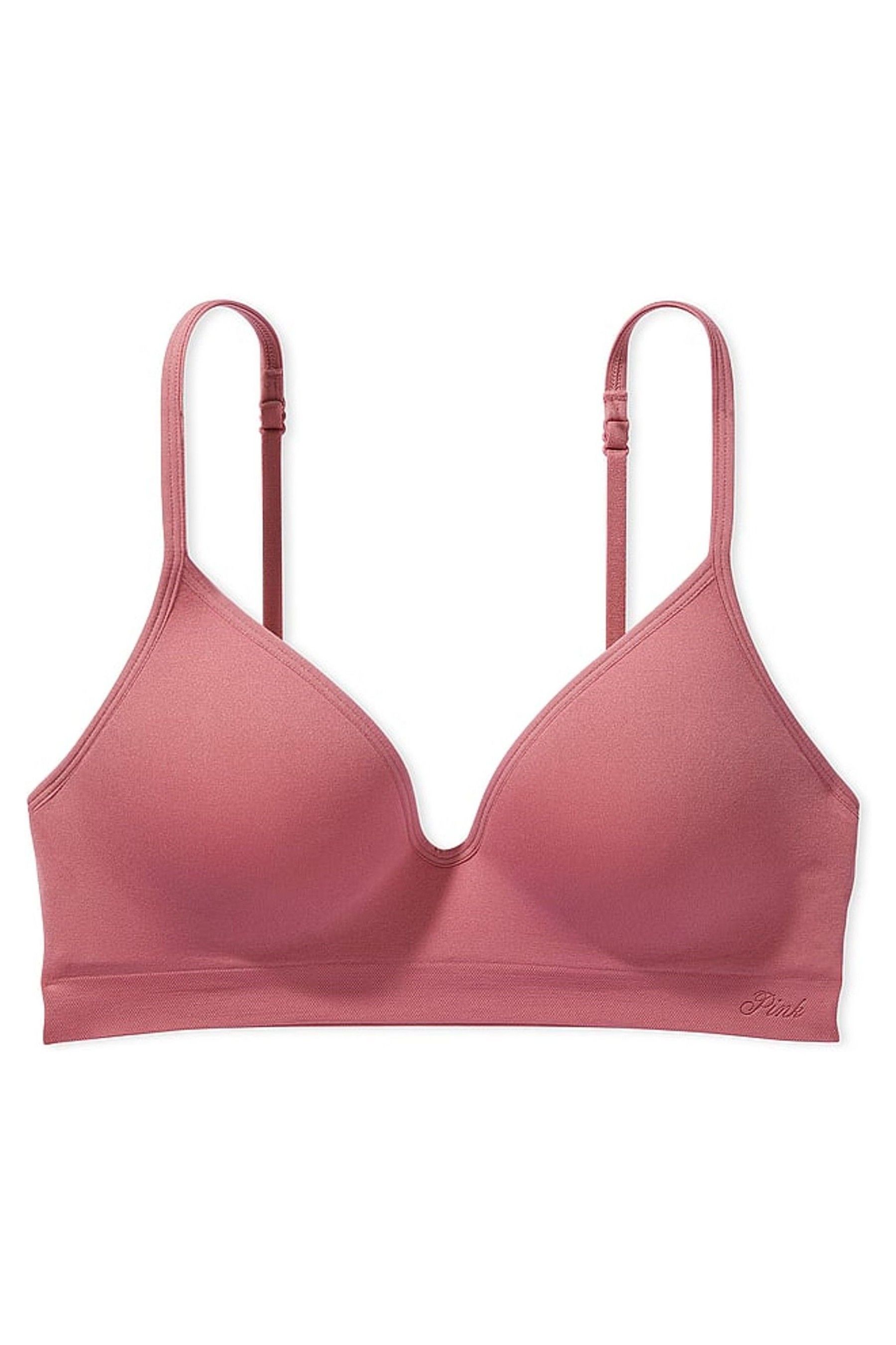 Pink seamless bralette discount
