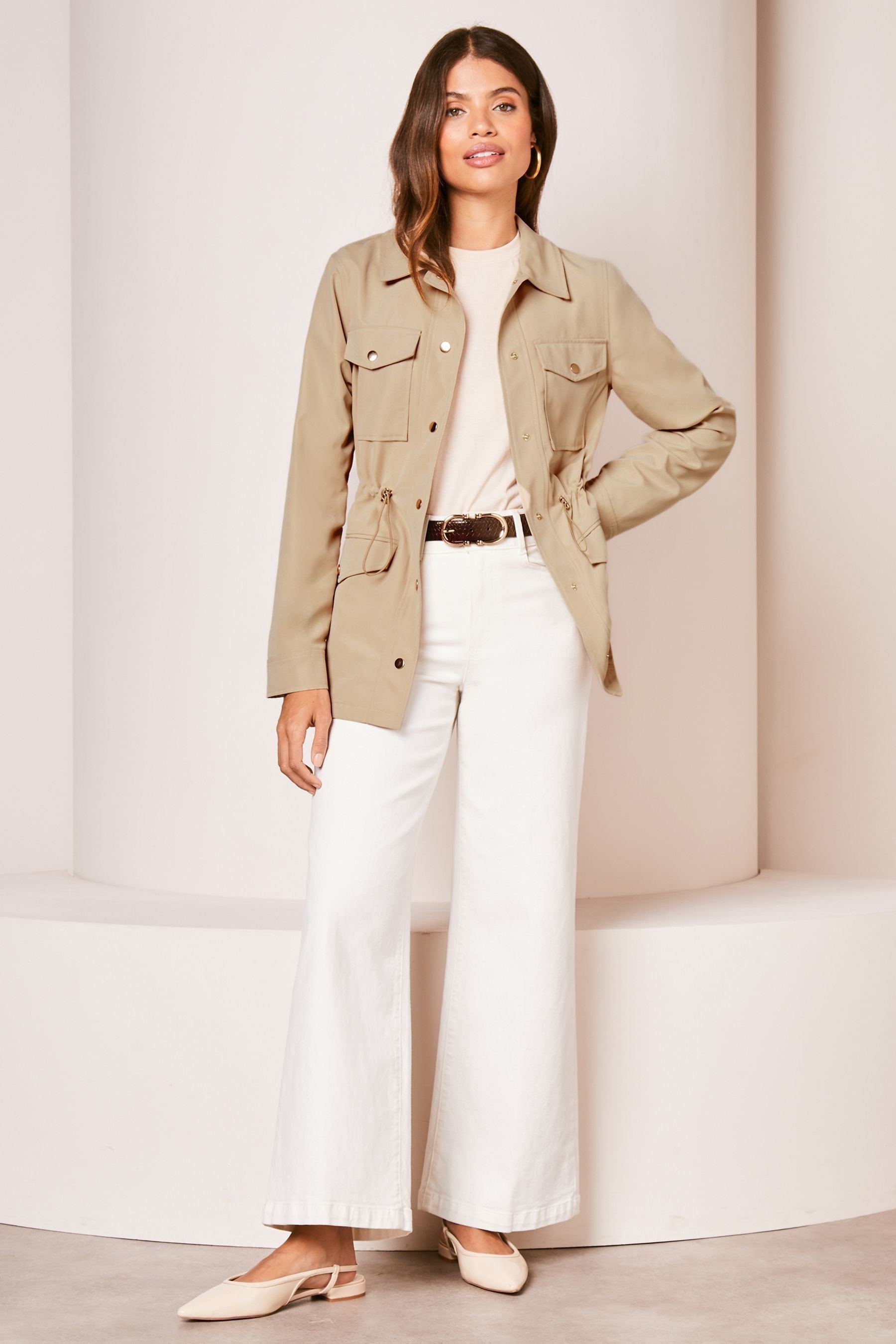 Camel utility jacket 2025