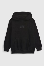 Gap Black Mini Logo Pullover Hoodie - Image 1 of 1