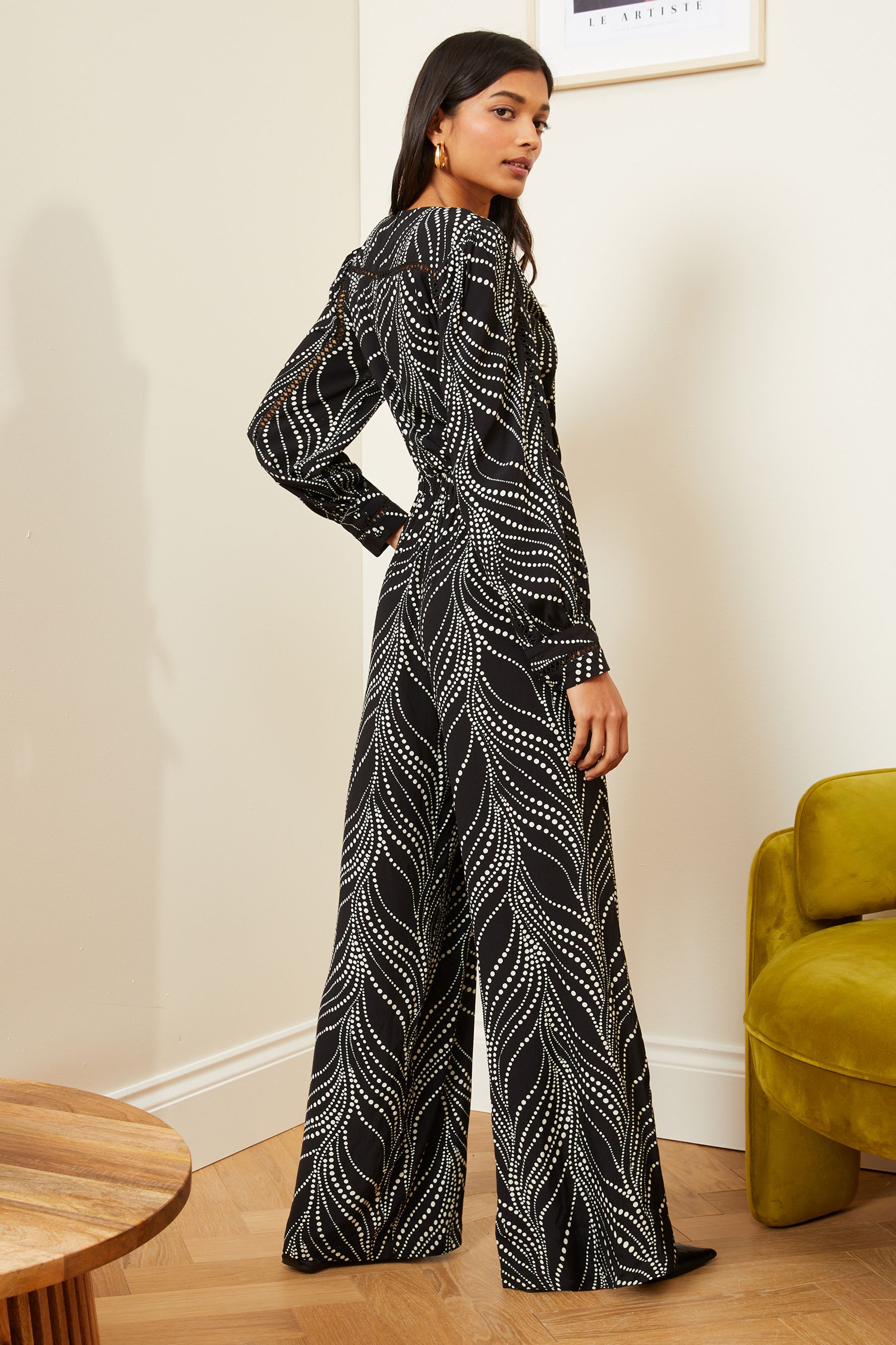 Next polka dot jumpsuit discount