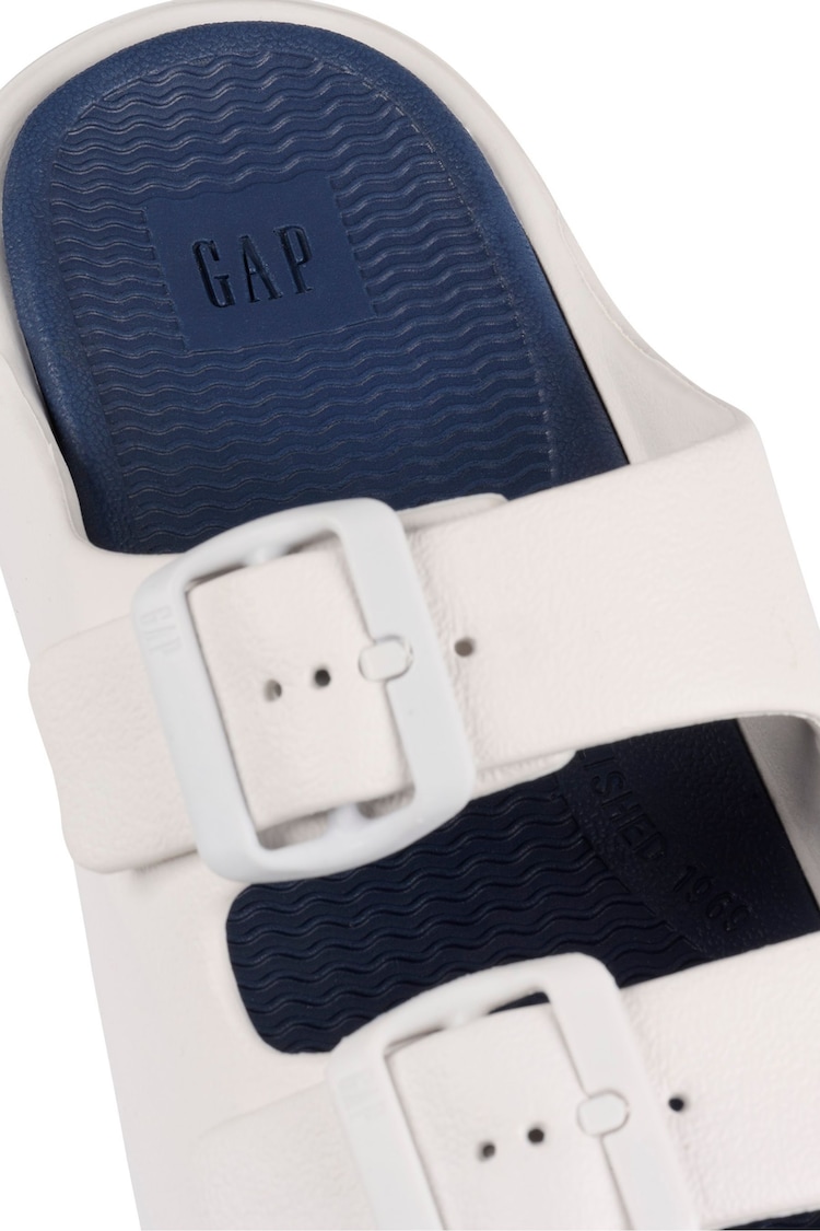 Gap White Double Strap Virginia EVA Sandals - Image 4 of 4