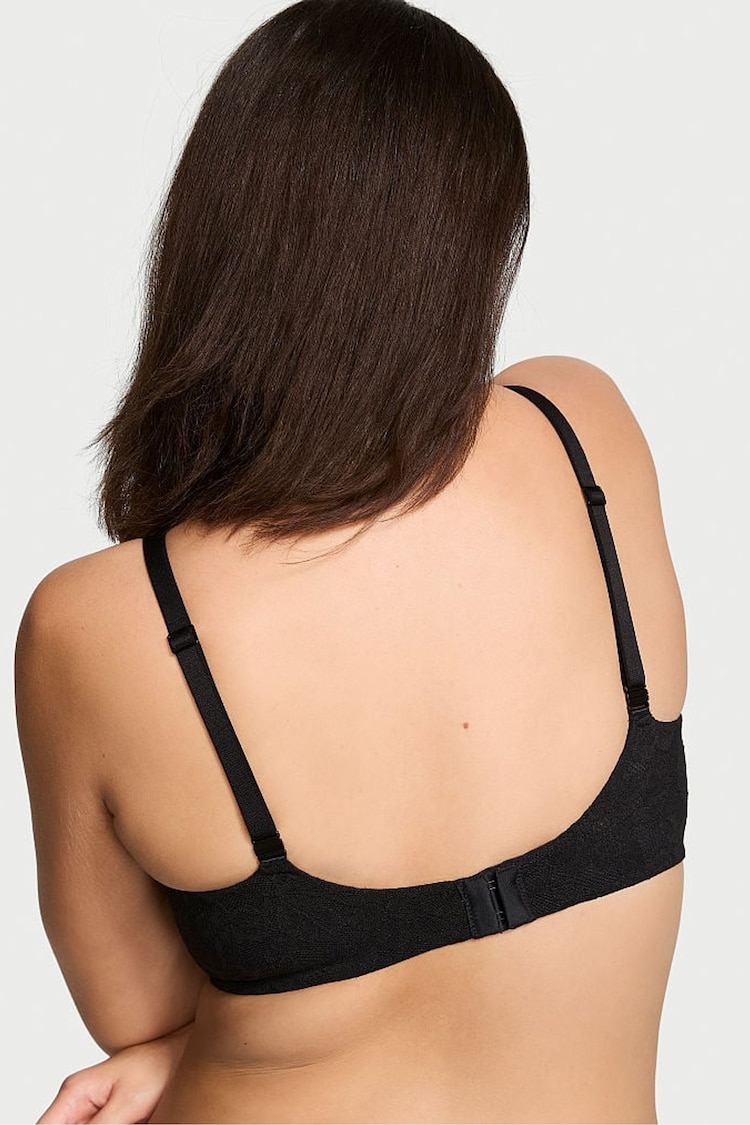 Victoria's Secret Black Lace Minimiser Invisible Lift Minimiser Bra - Image 2 of 5