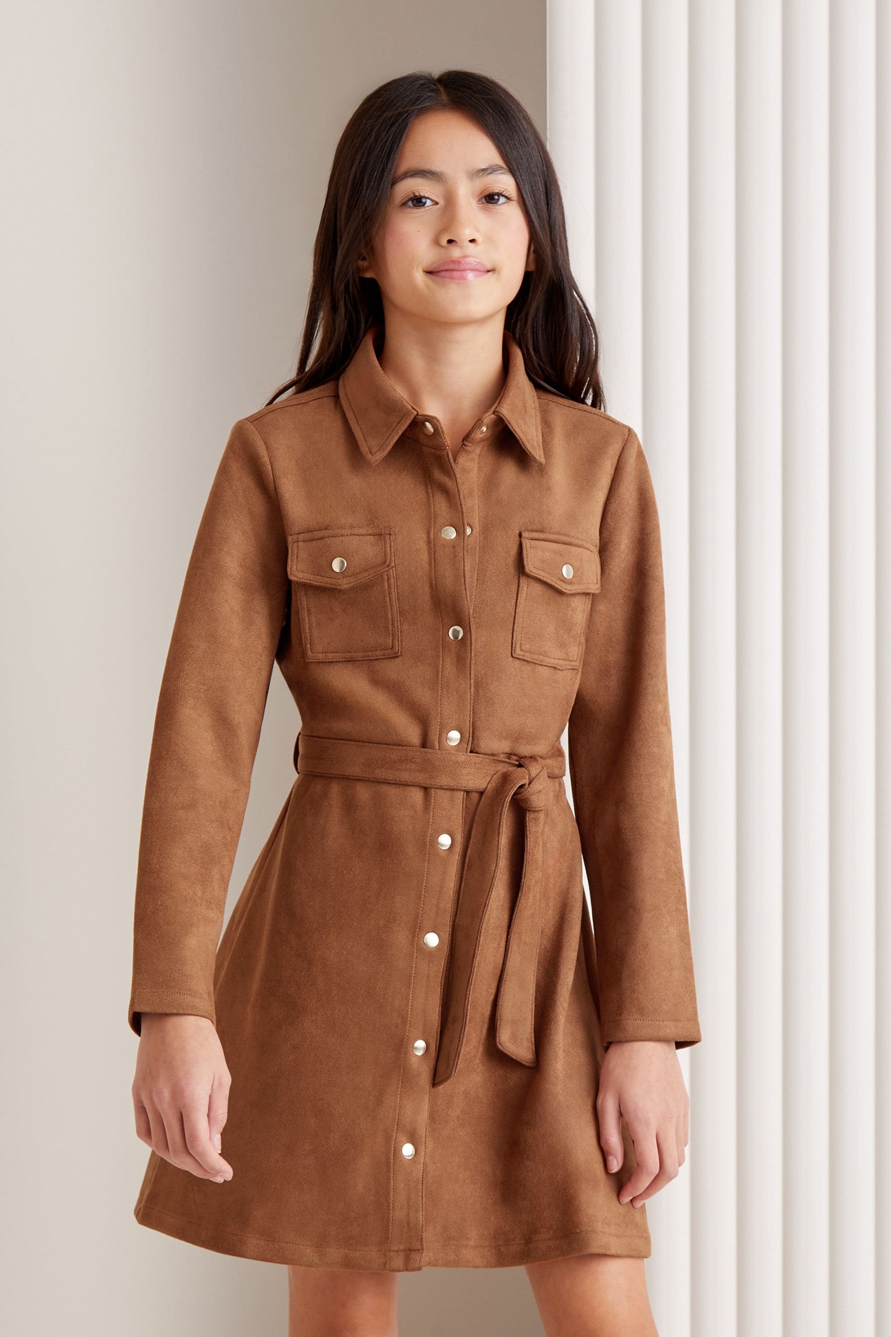 Lipsy suedette dress clearance