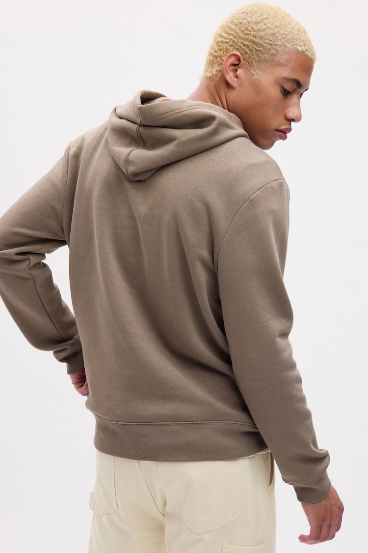 Gap Brown Logo Hoodie - Image 2 of 3