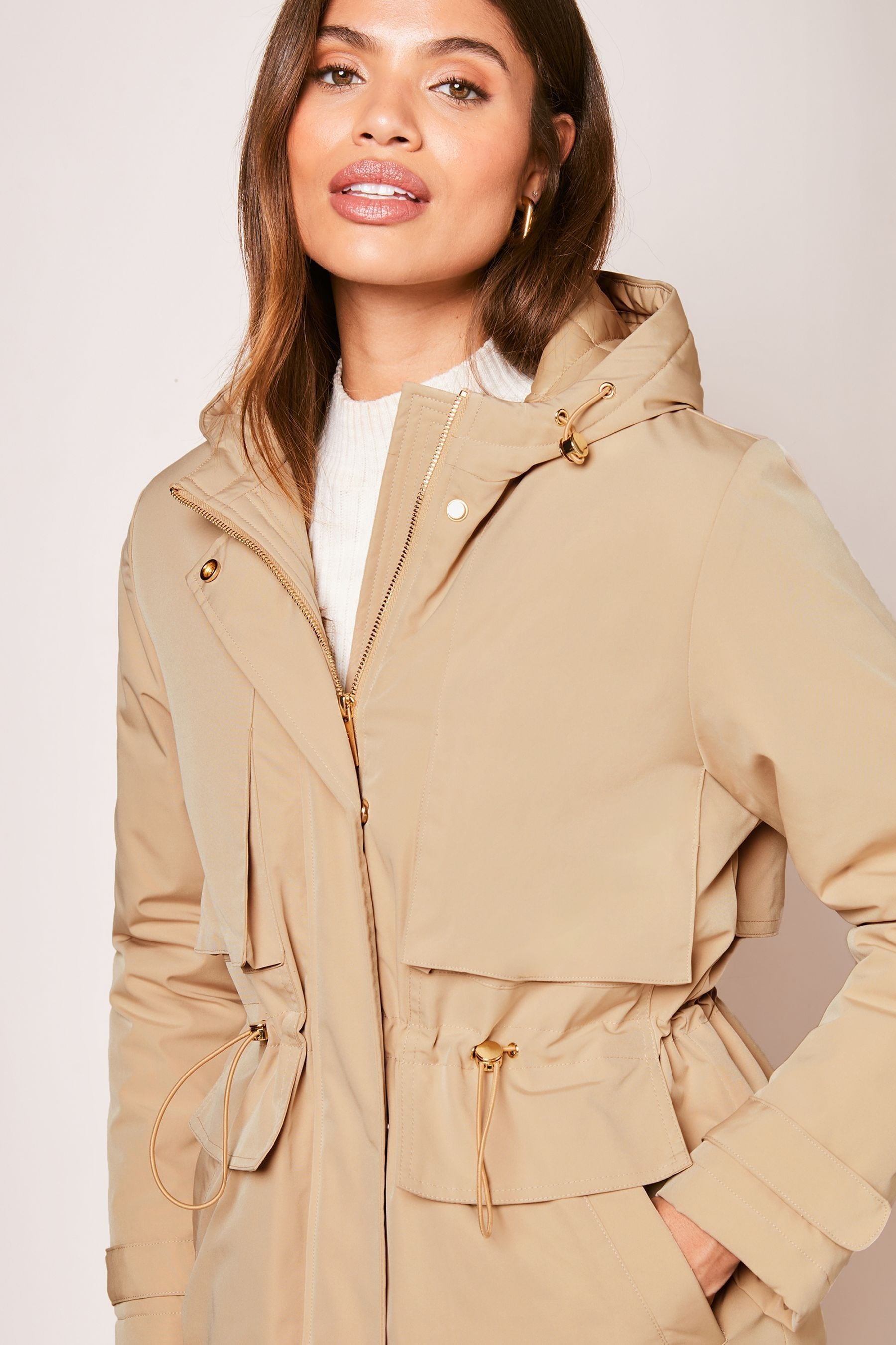 Camel rain jacket cheap