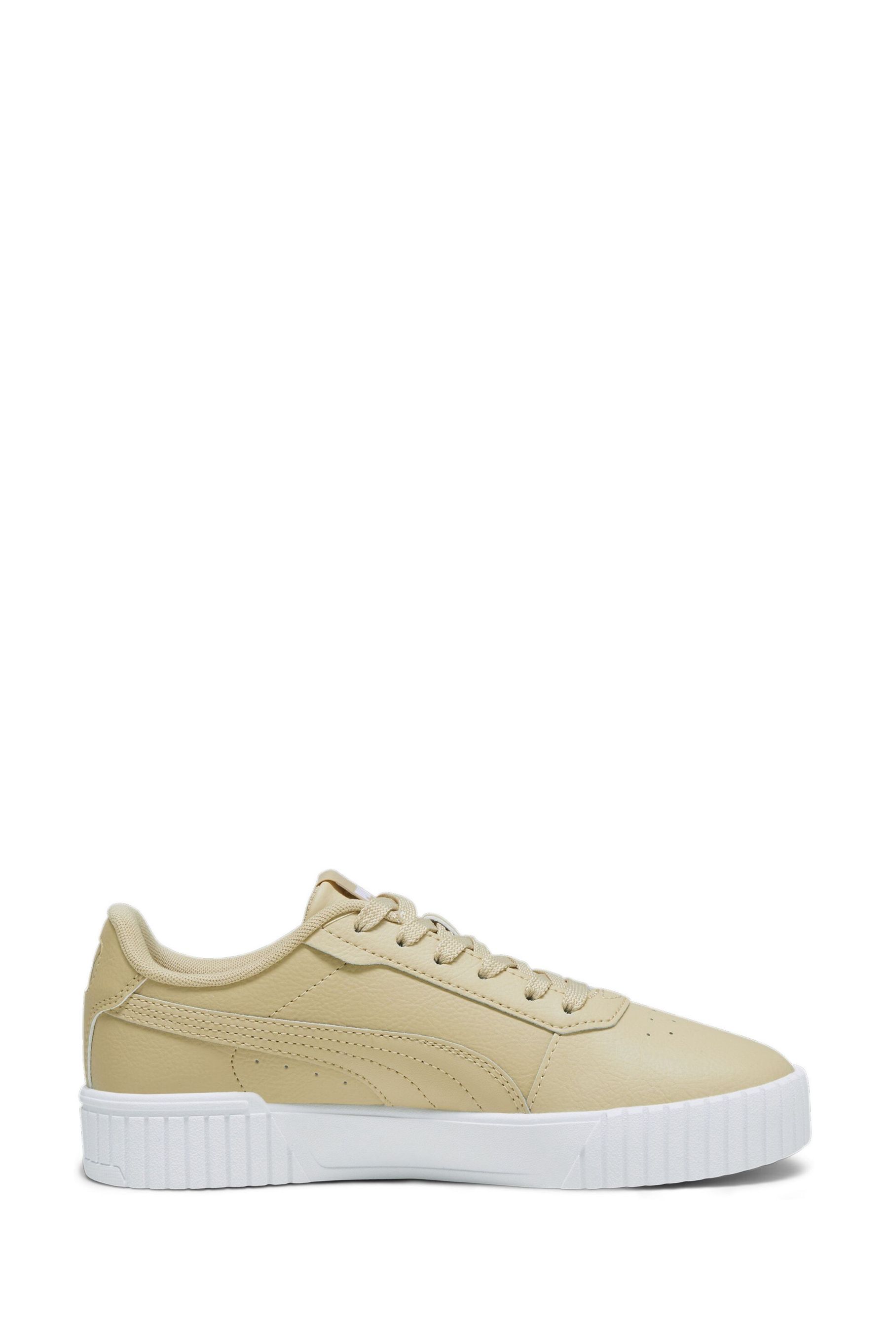 Puma cream trainers deals
