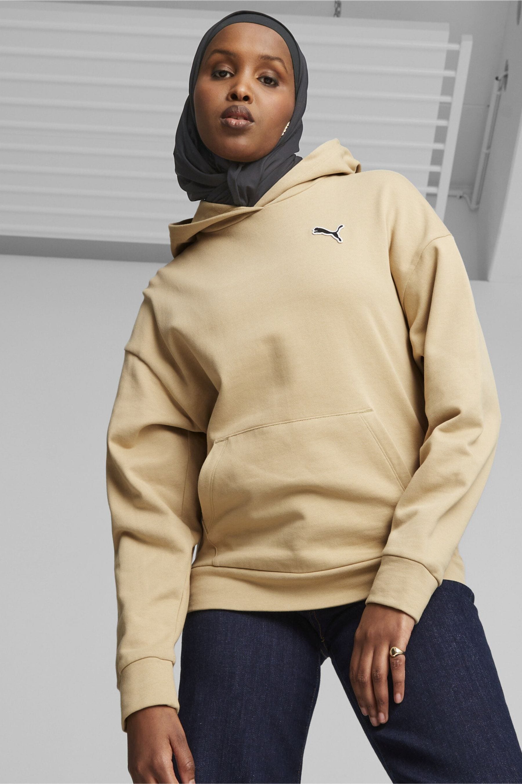 Buy Puma Cream Better Essentials Womens Hoodie from the Next UK online shop
