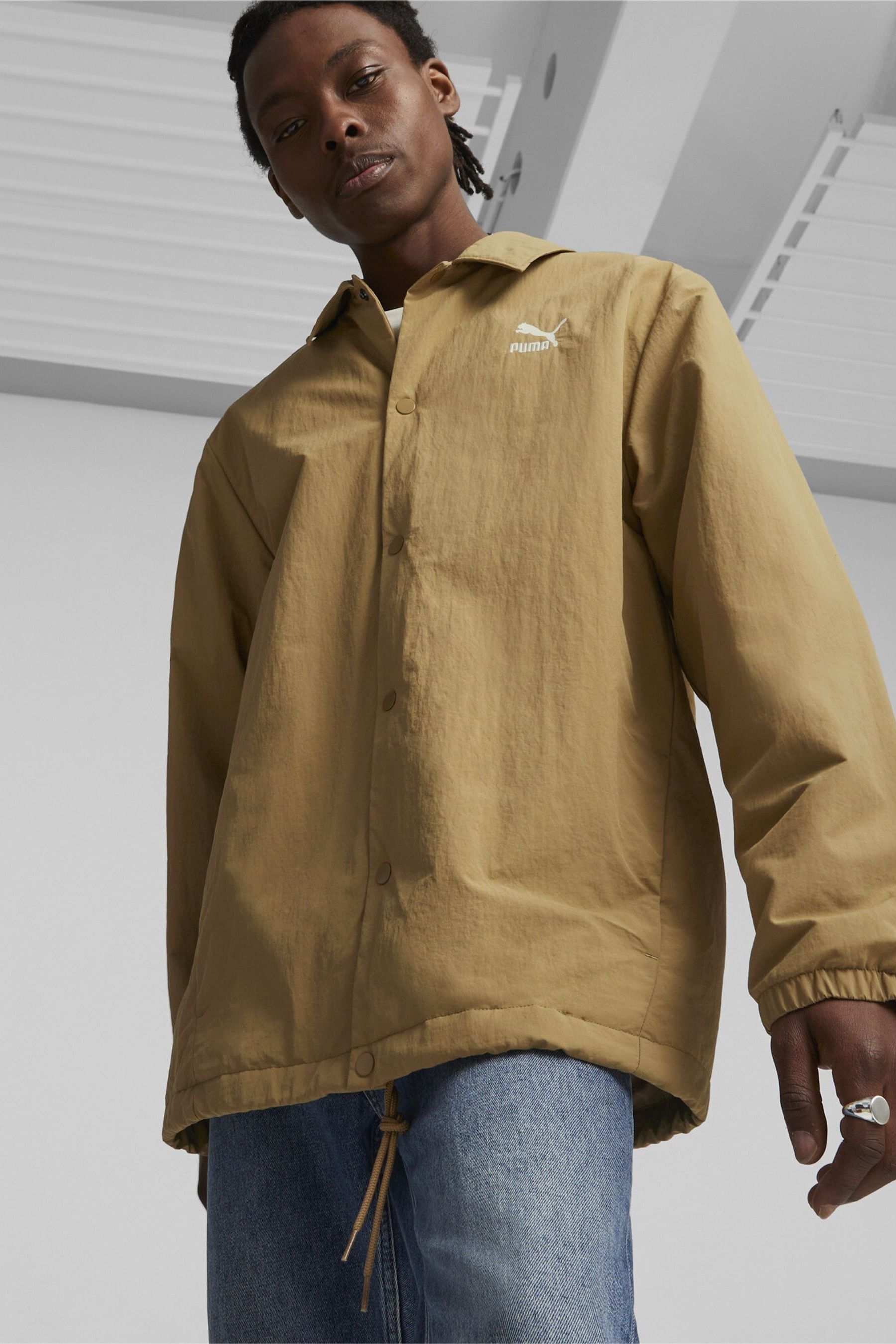 Puma coach jacket on sale