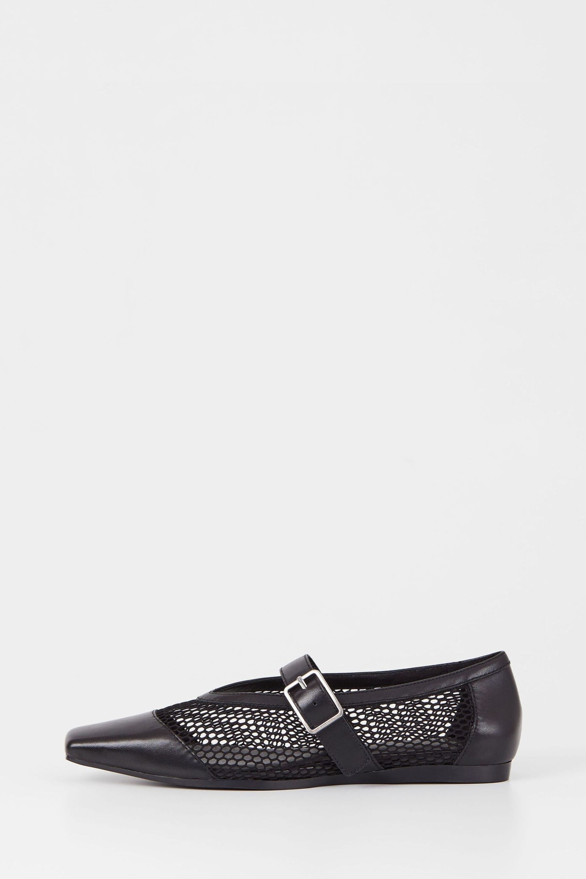Vagabond Shoemakers Wioletta Leather/Mesh Mary Jane White Shoes - Image 1 of 3