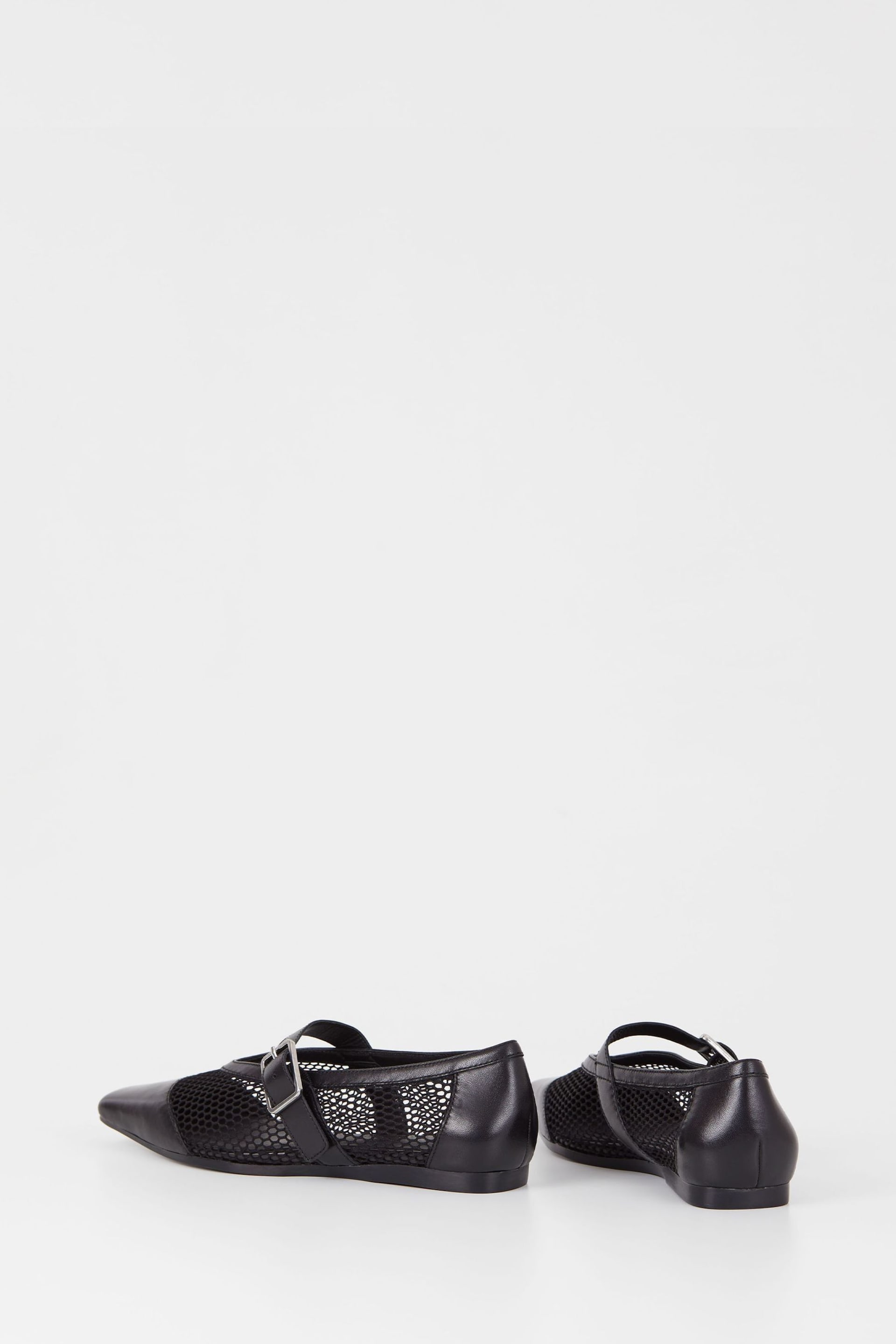 Vagabond Shoemakers Wioletta Leather/Mesh Mary Jane White Shoes - Image 3 of 3