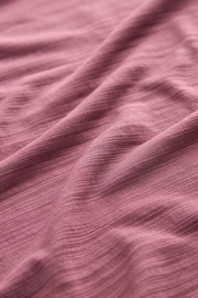 Pink Active Lightweight Stitch Detail Long Sleeve Top - Image 6 of 6