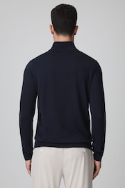 McLaren F1 Merino Half-Zip Funnel Neck Jumper - Image 5 of 7