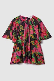 Florere Printed Flare Sleeve Blouse - Image 2 of 6