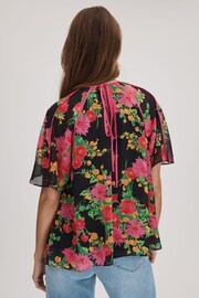 Florere Printed Flare Sleeve Blouse - Image 5 of 6
