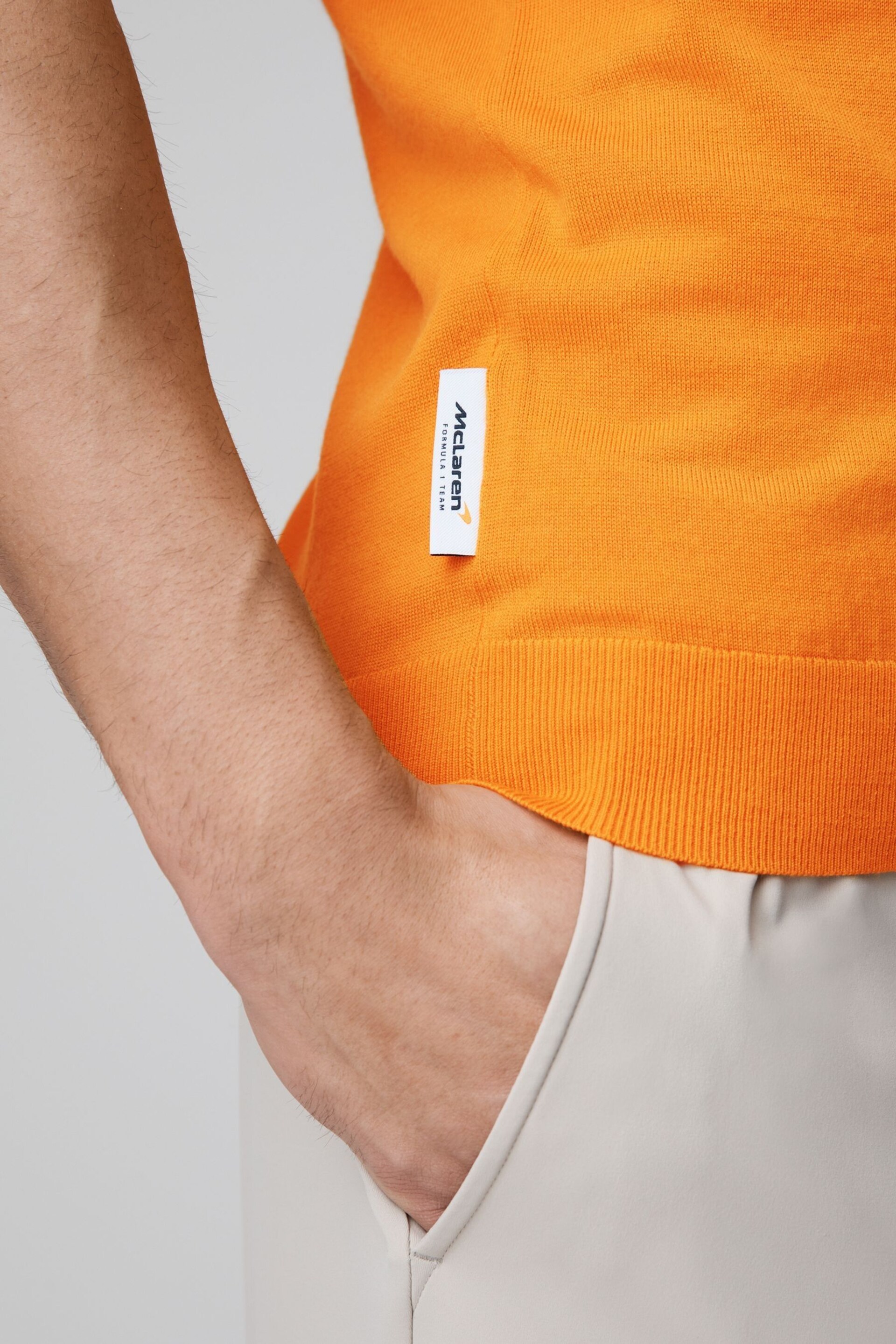 McLaren F1 Merino Wool Polo Shirt - Image 6 of 8