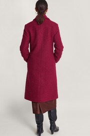 Monsoon Red Bobbie Bouclé Coat - Image 2 of 6