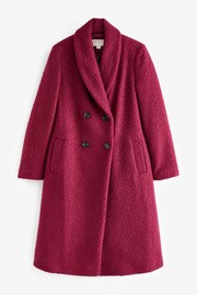 Monsoon Red Bobbie Bouclé Coat - Image 4 of 6