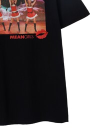 Vanilla Underground Black Mean Girls Ladies Xmas T-Shirt - Image 2 of 5