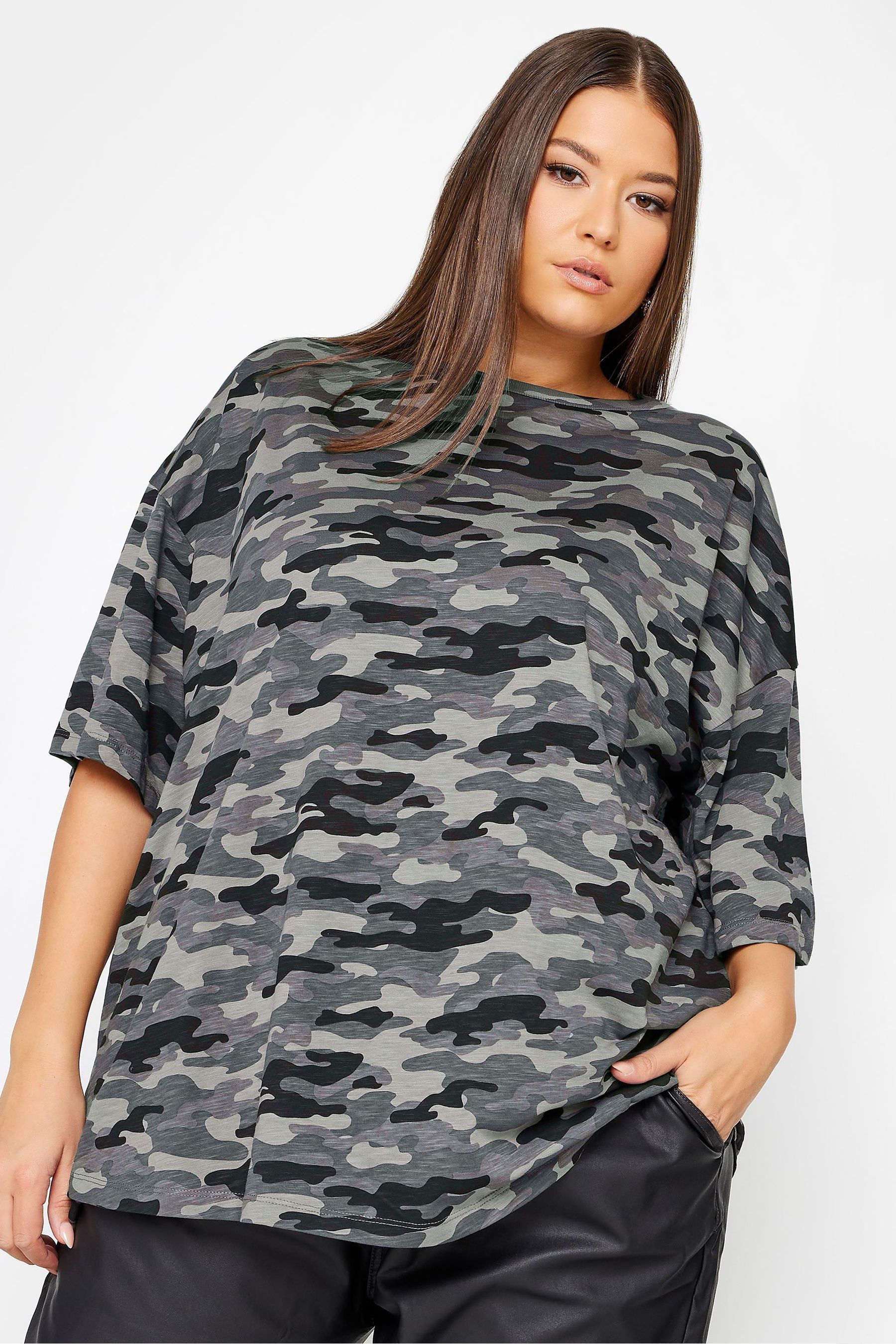Gray camo sweater store