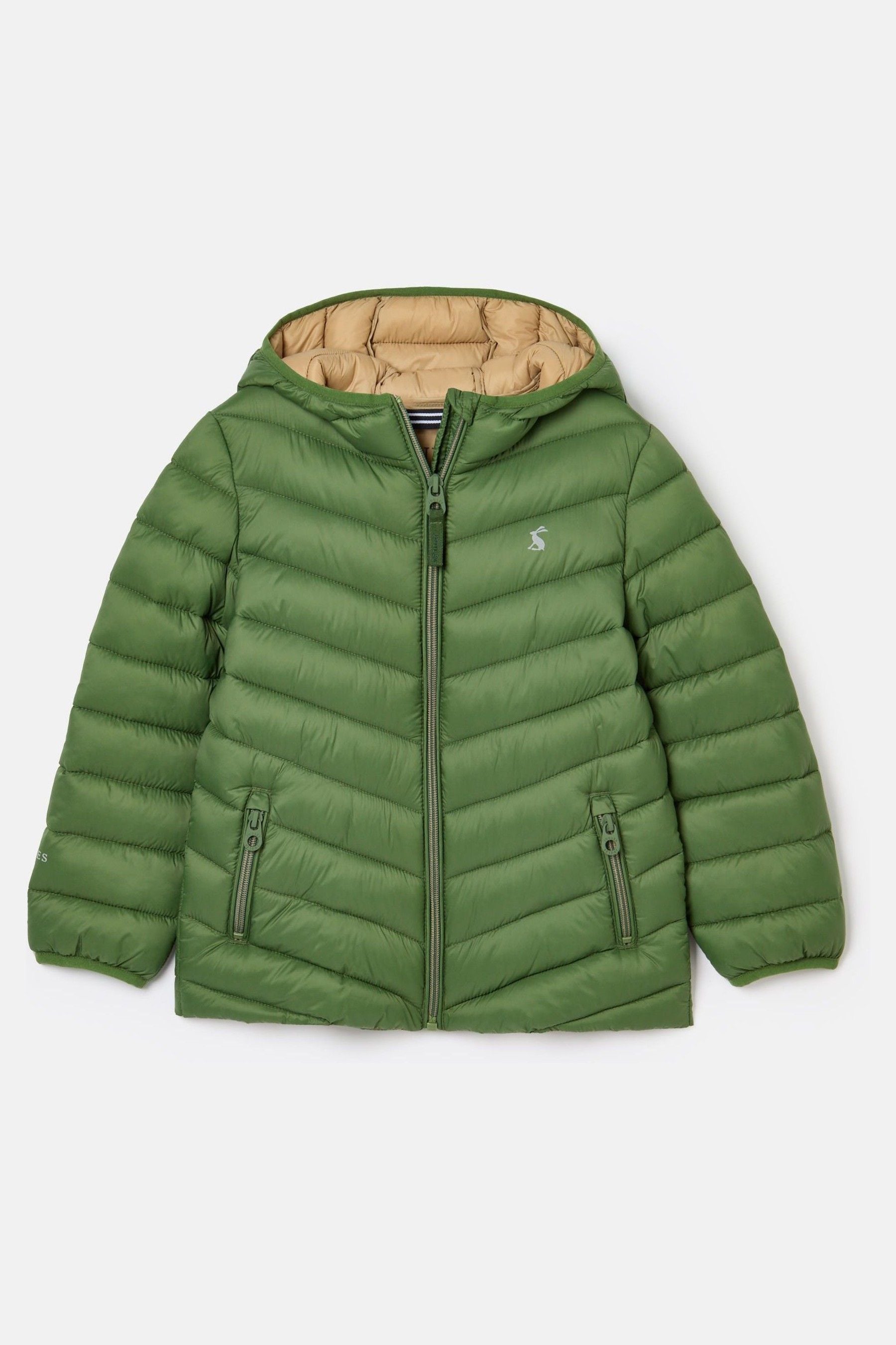 Buy Joules Kids Cairn Green Showerproof Padded Coat from Next USA