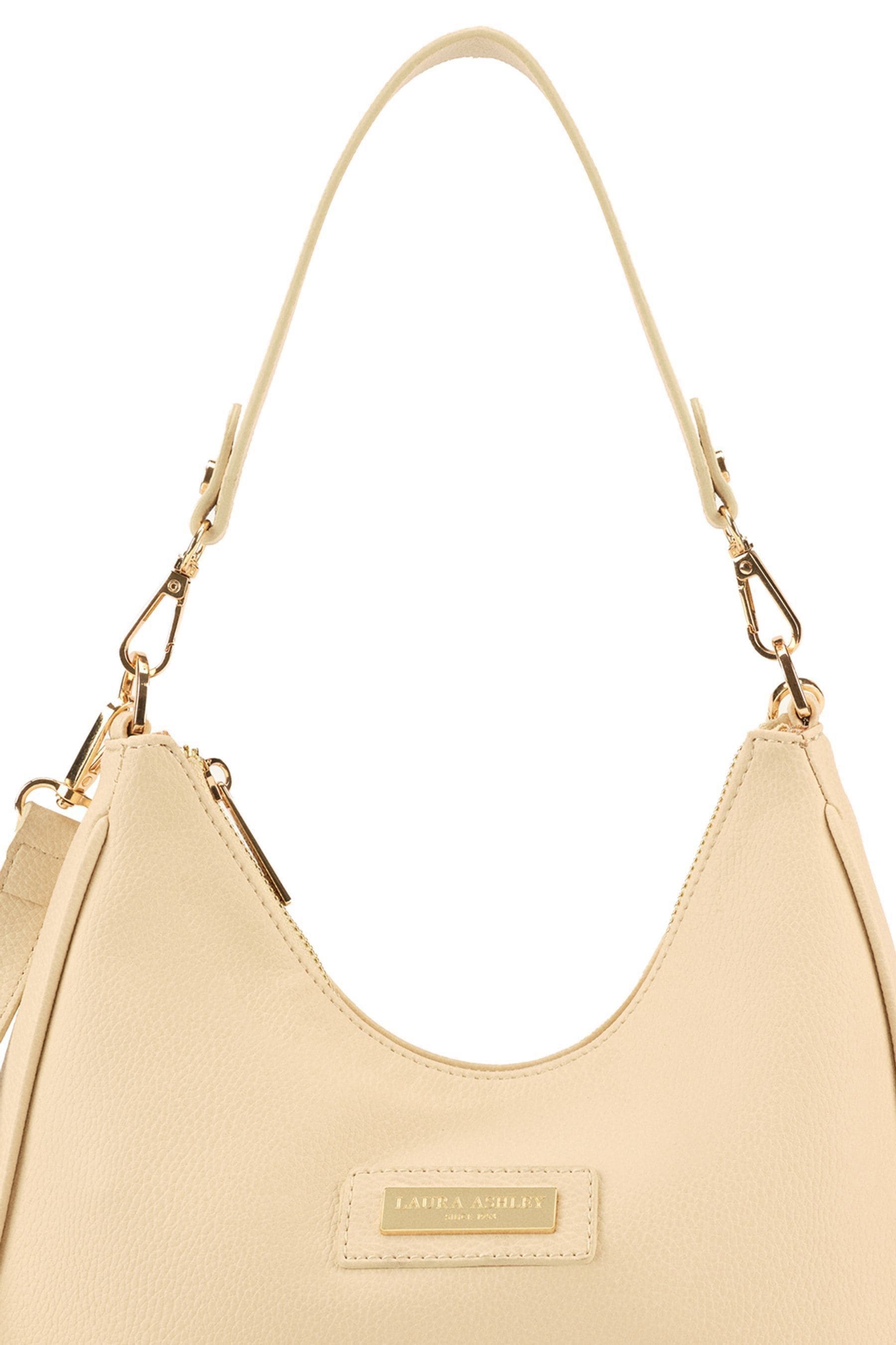 Buy Laura Ashley Cream Small Shoulder Bag from Next Luxembourg