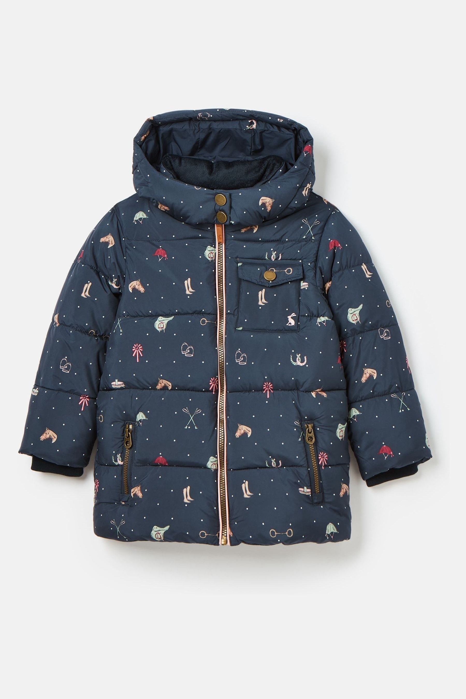Girls joules rain coat on sale