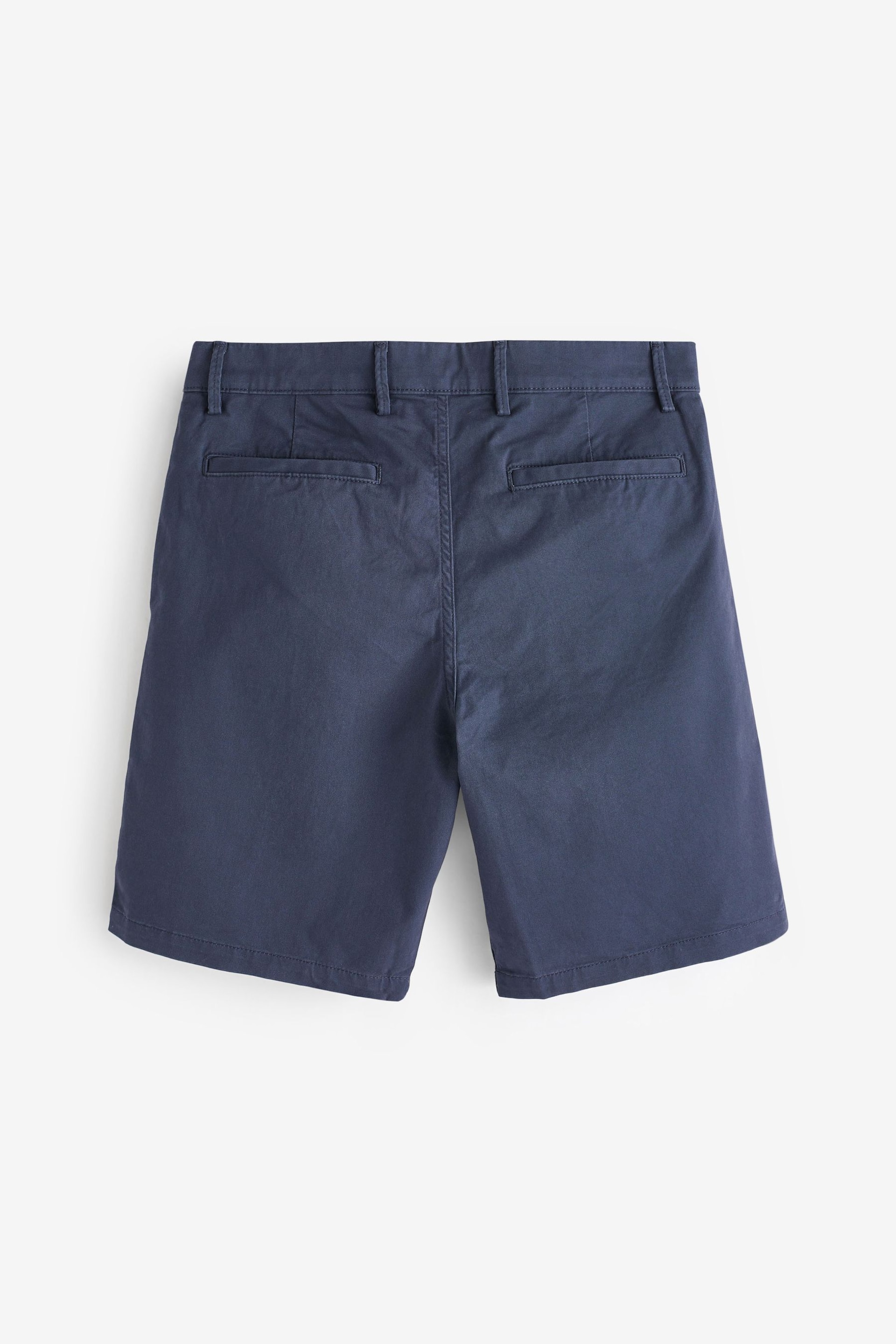 Gap Navy Blue Long Length Chino Shorts - Image 4 of 6
