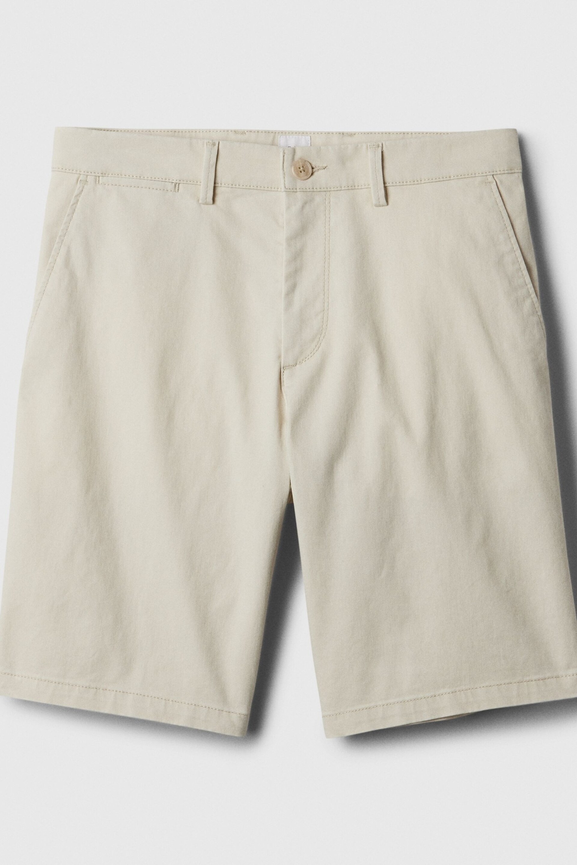 Gap Cream 9" Chino Shorts - Image 3 of 4