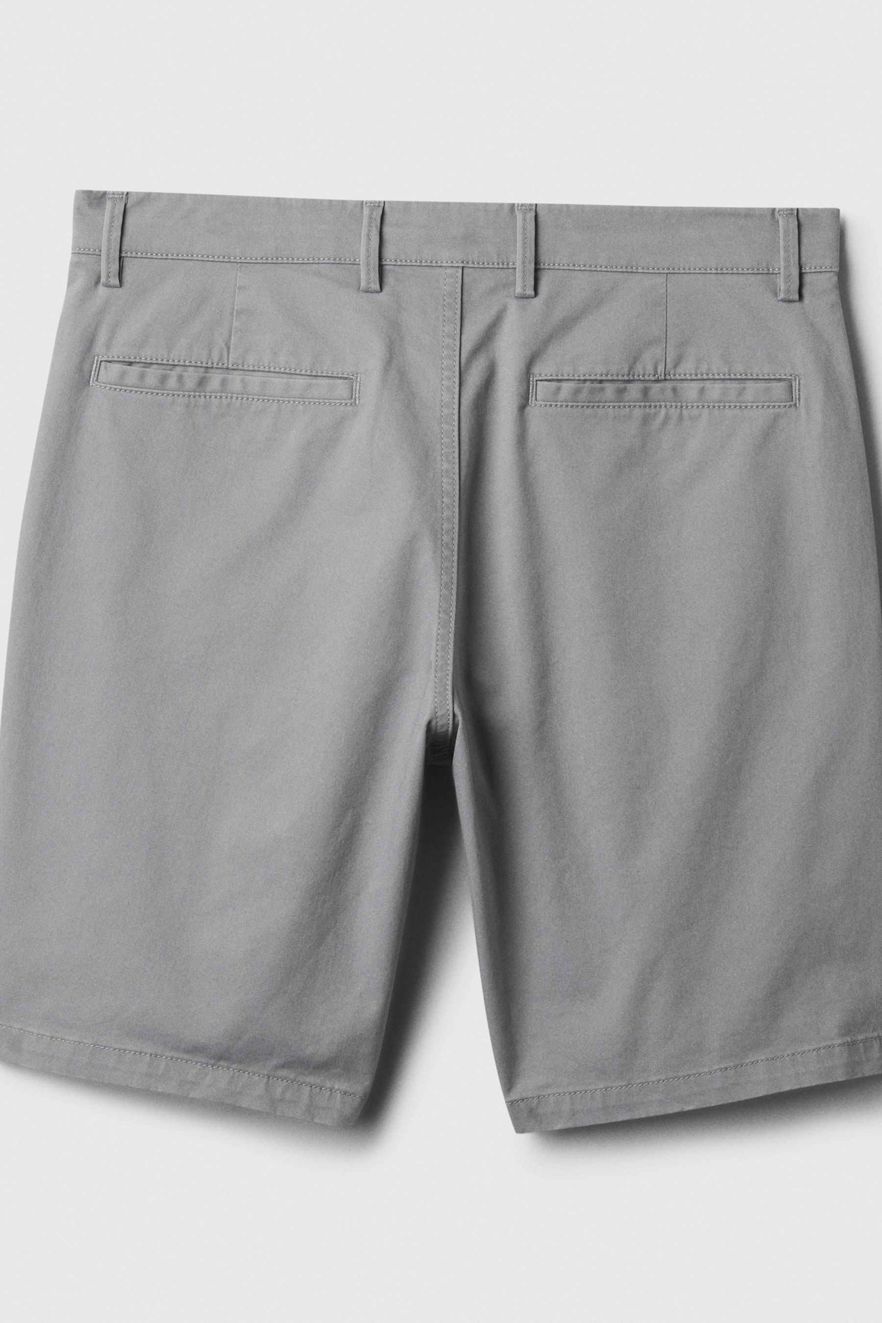 Buy Gap Grey Long Length 9 Chino Shorts from Next Luxembourg