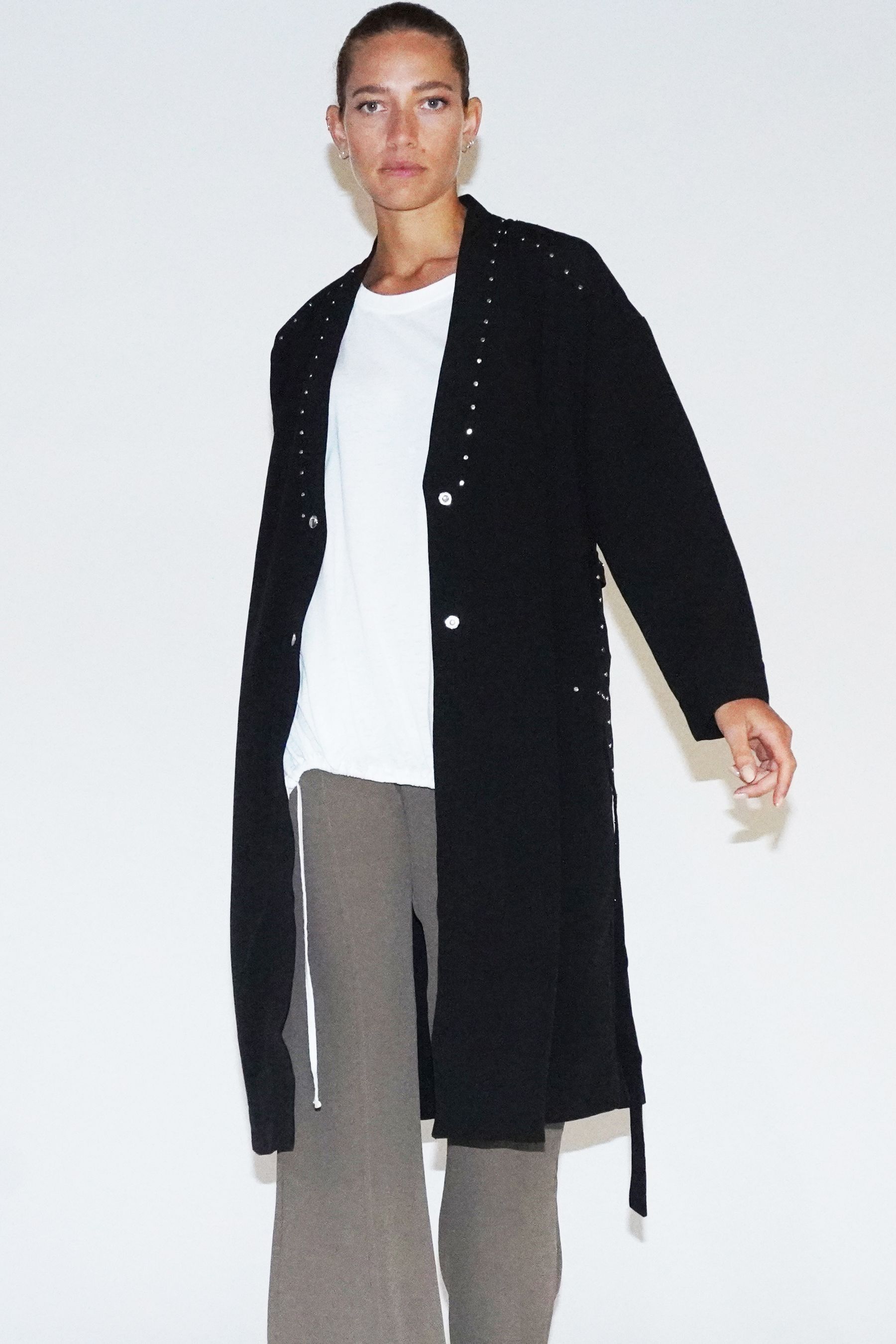 Fancy duster jacket new arrivals