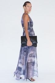 Religion Black Halterneck Maxi Dress In Beautiful Prints - Image 3 of 6