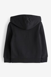 Gap Black Arch Logo Zip Up Hoodie (4-13yrs) - Image 2 of 3