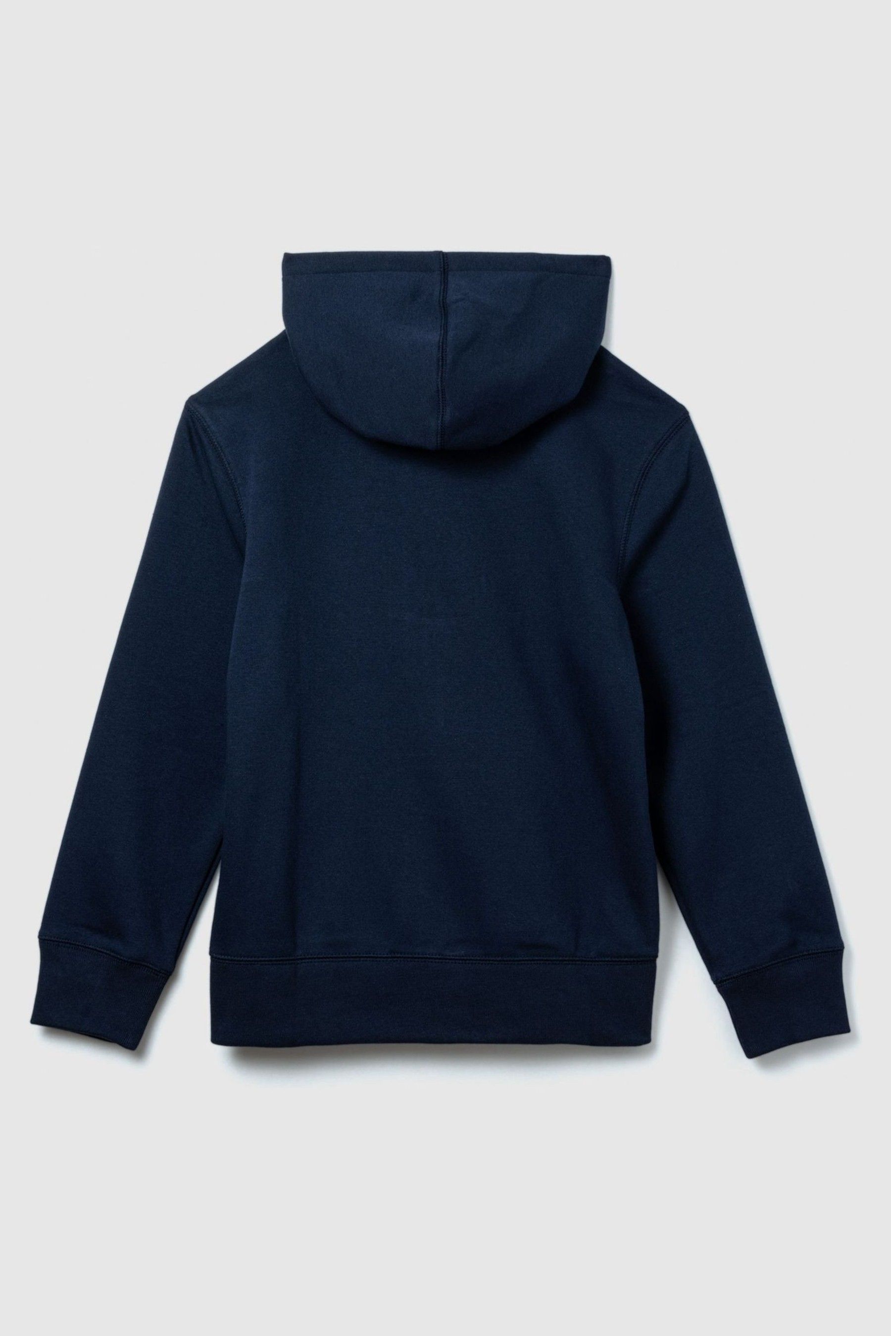 Buy Gap Blue Logo Zip Up Hoodie from the Next UK online shop