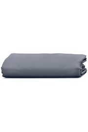 Bedfolk Blue Luxe Cotton Fitted Sheet - Image 4 of 4