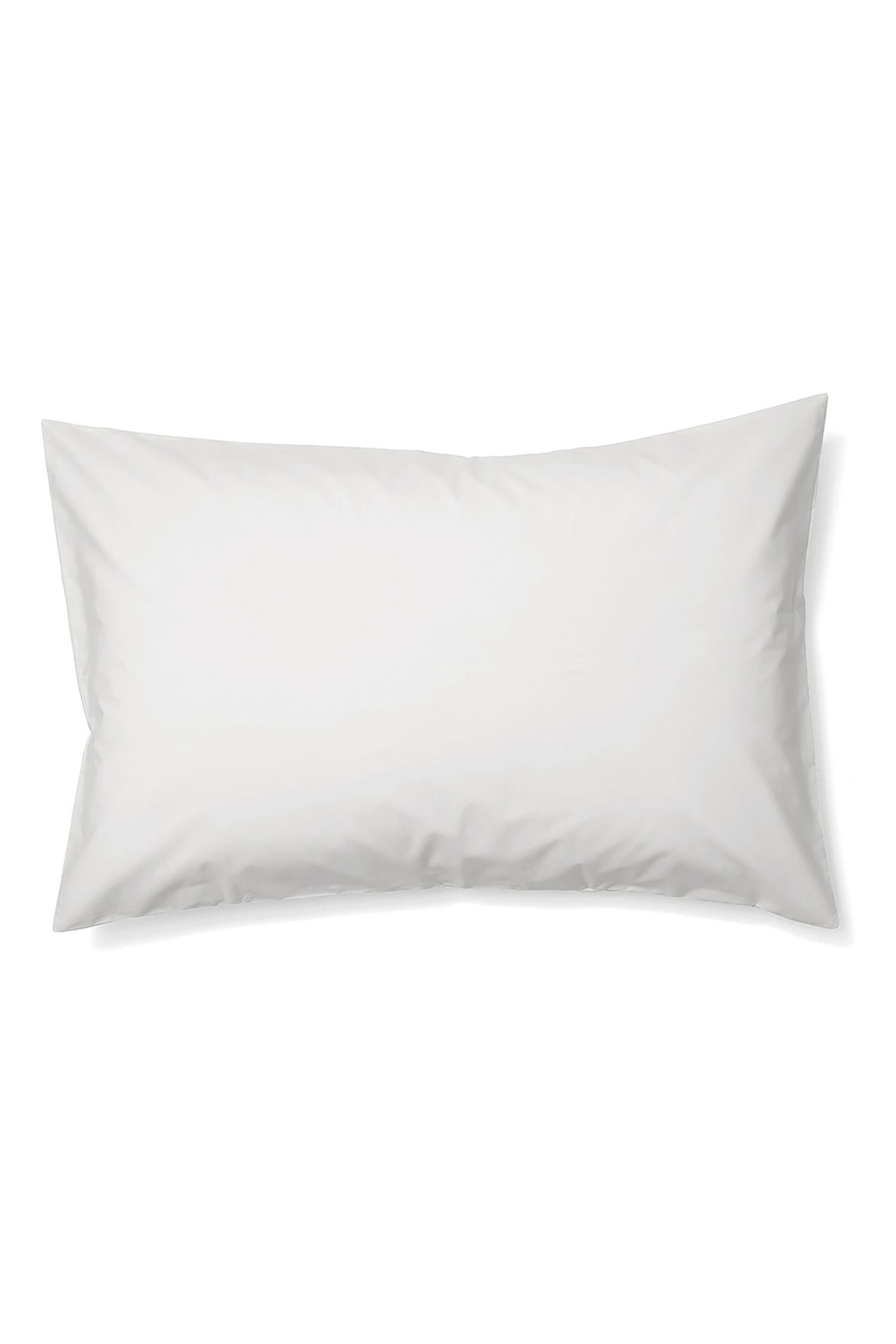 Bedfolk Set of 2 White Luxe Cotton King Pillowcases - Image 4 of 5