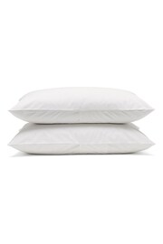Bedfolk Set of 2 White Luxe Cotton King Pillowcases - Image 5 of 5