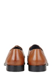 Lotus Brown Leather Loafers - Image 3 of 4