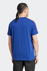 adidas Blue Arsenal DNA T-Shirt - Image 2 of 8