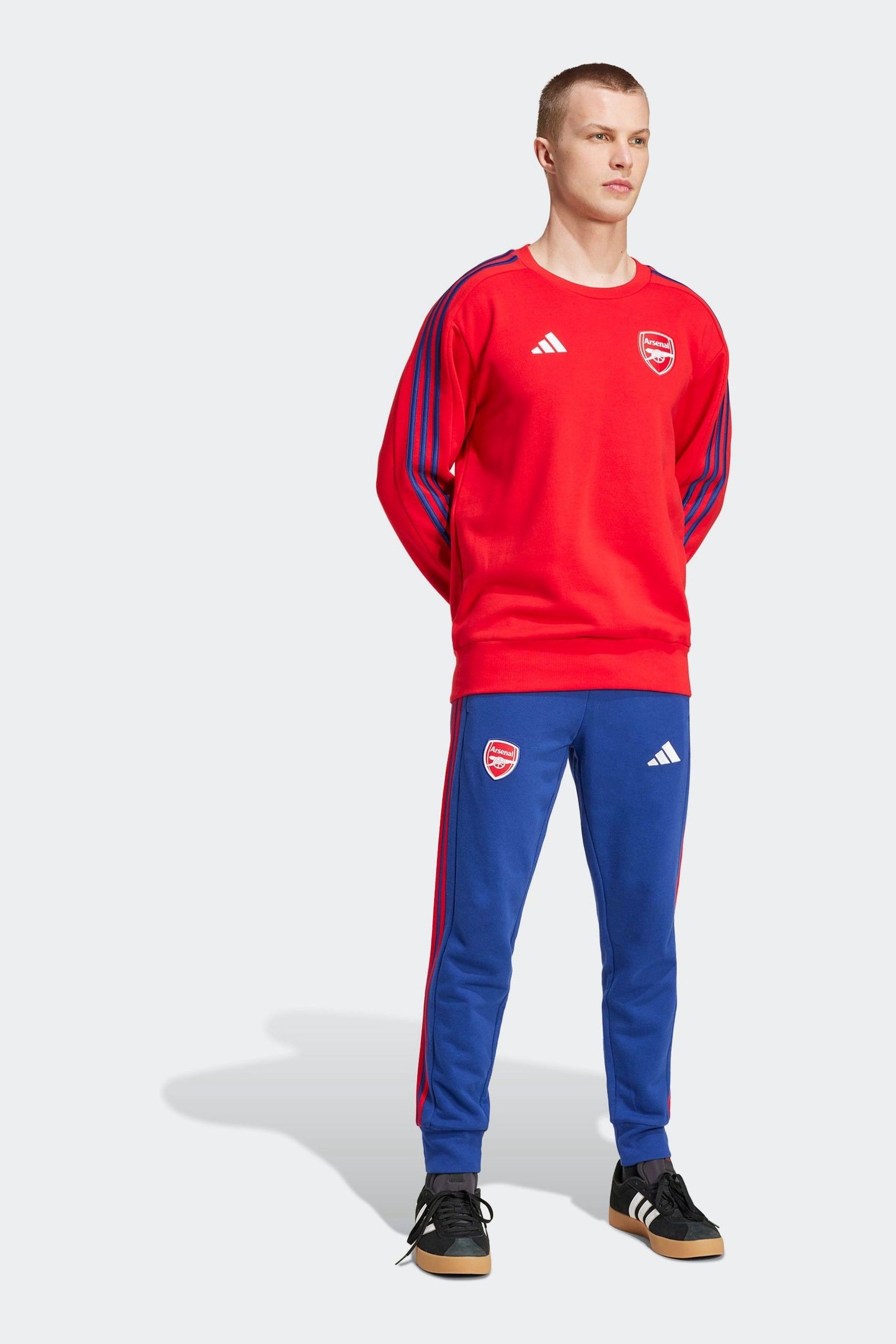 Adidas blue tracksuit bottoms new arrivals