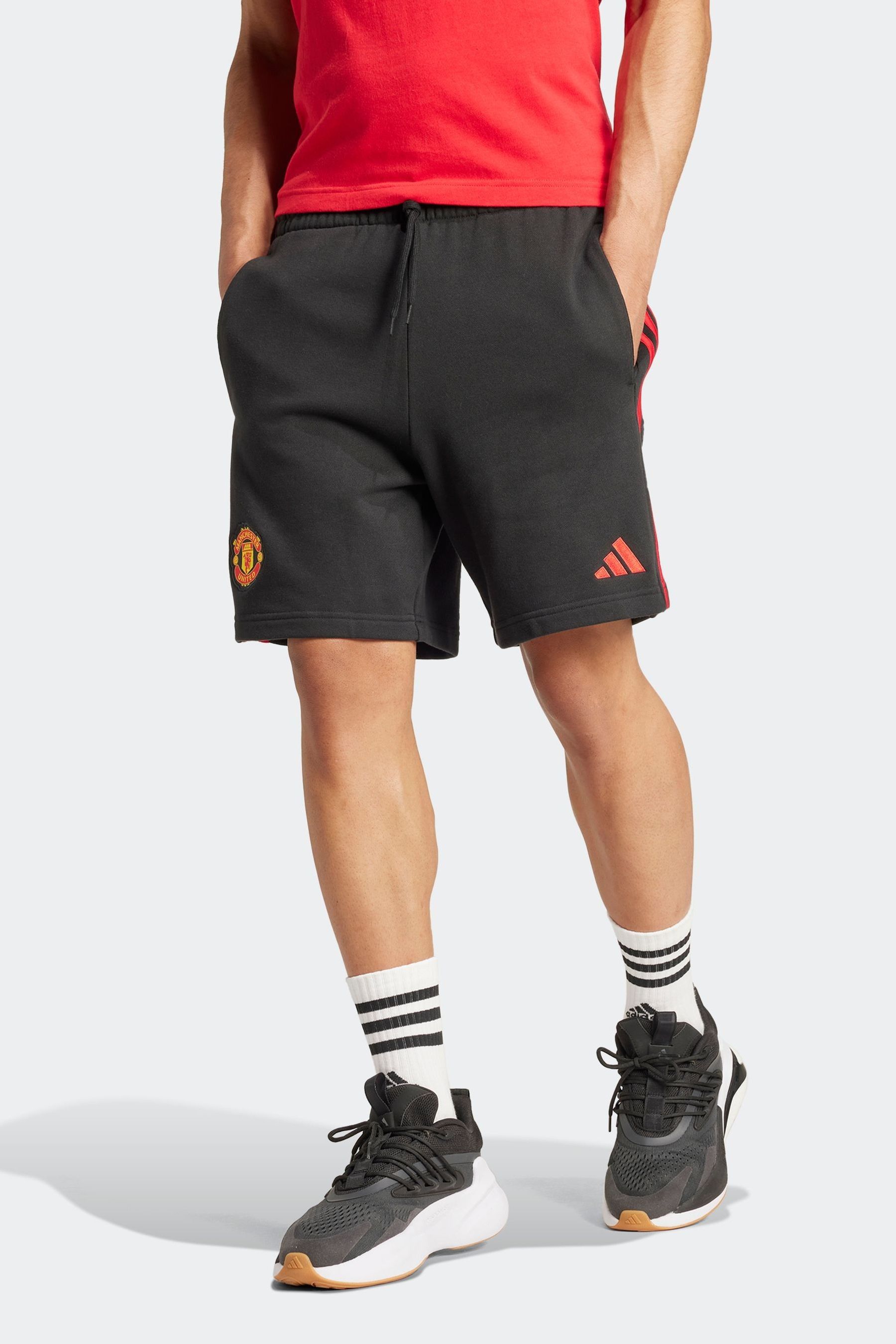 Buy adidas Black Manchester United DNA Shorts from Next Canada