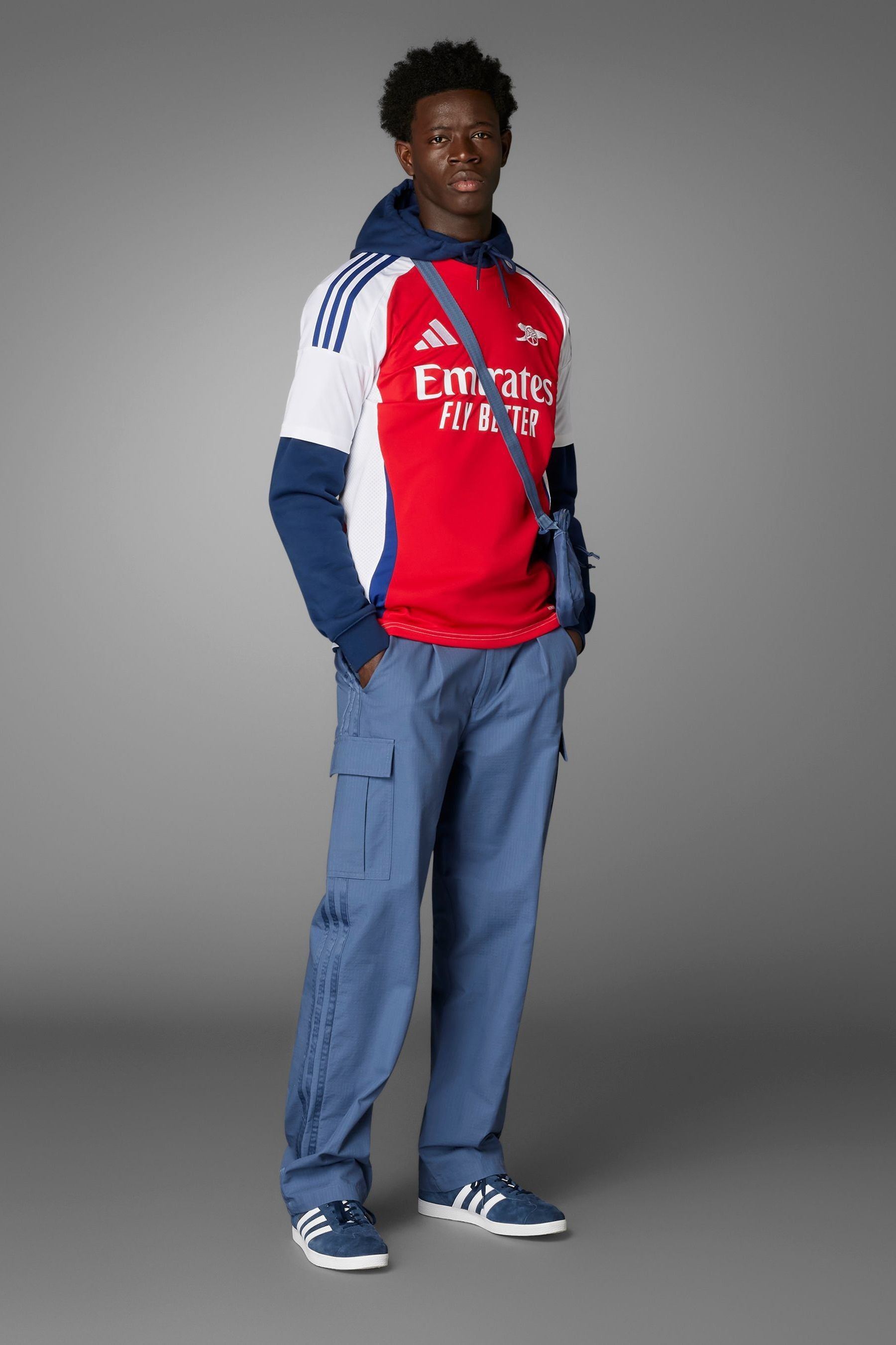 Buy adidas Red White Arsenal 24 25 Home Jersey from the Next UK online shop