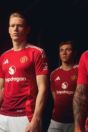 adidas Red Manchester United 24/25 Home Jersey - Image 1 of 19