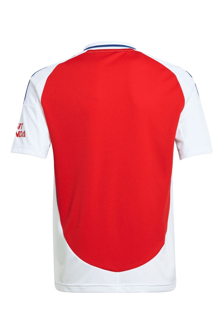 adidas Red/White Kids Arsenal 24/25 Home Jersey - Image 3 of 3