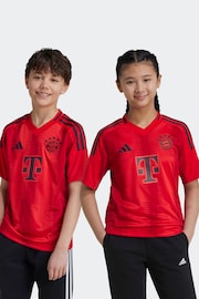 adidas Red Kids FC Bayern 24/25 Home Jersey T-Shirt - Image 1 of 10