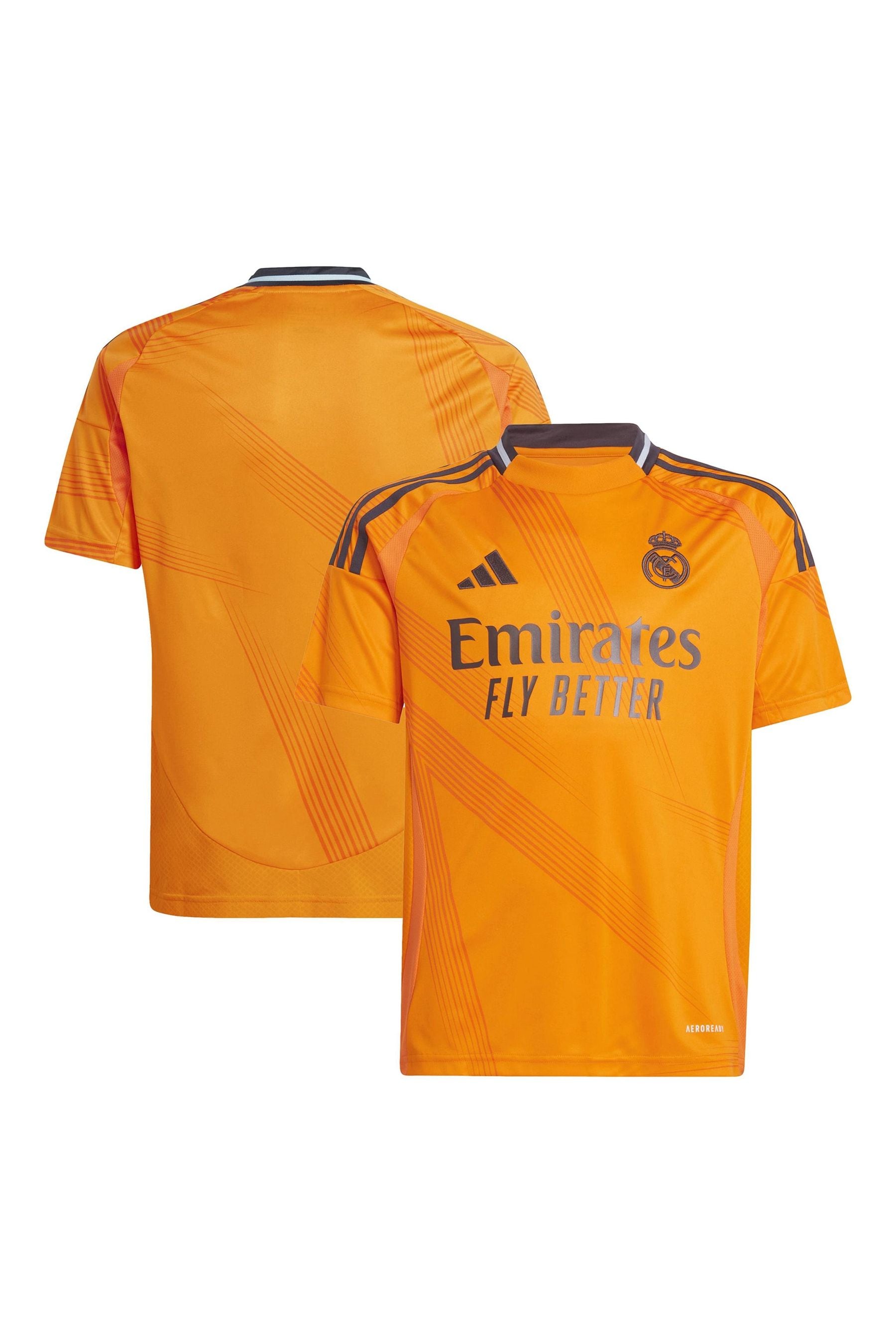Real madrid jersey orange discount