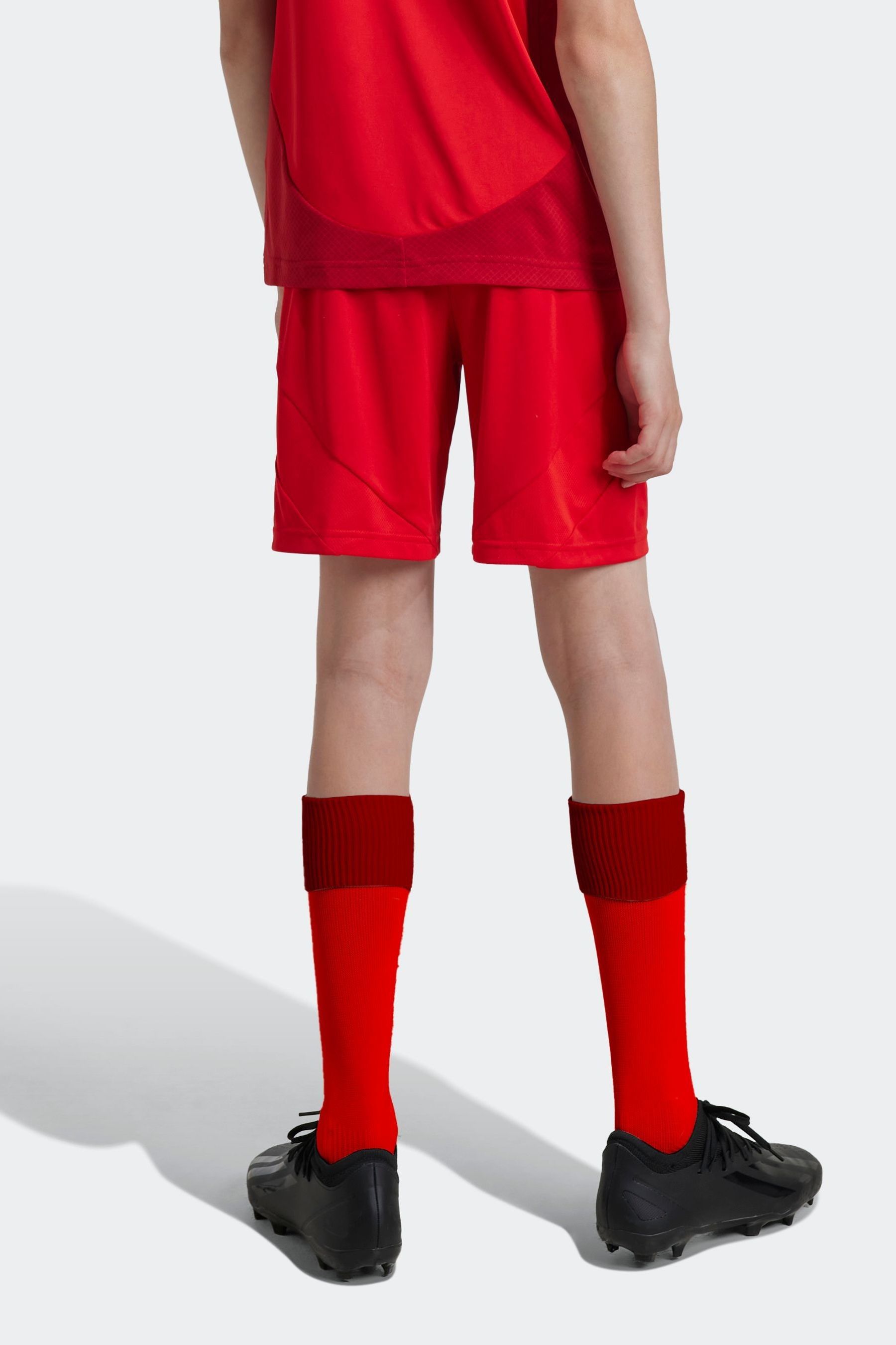 Red shorts adidas store
