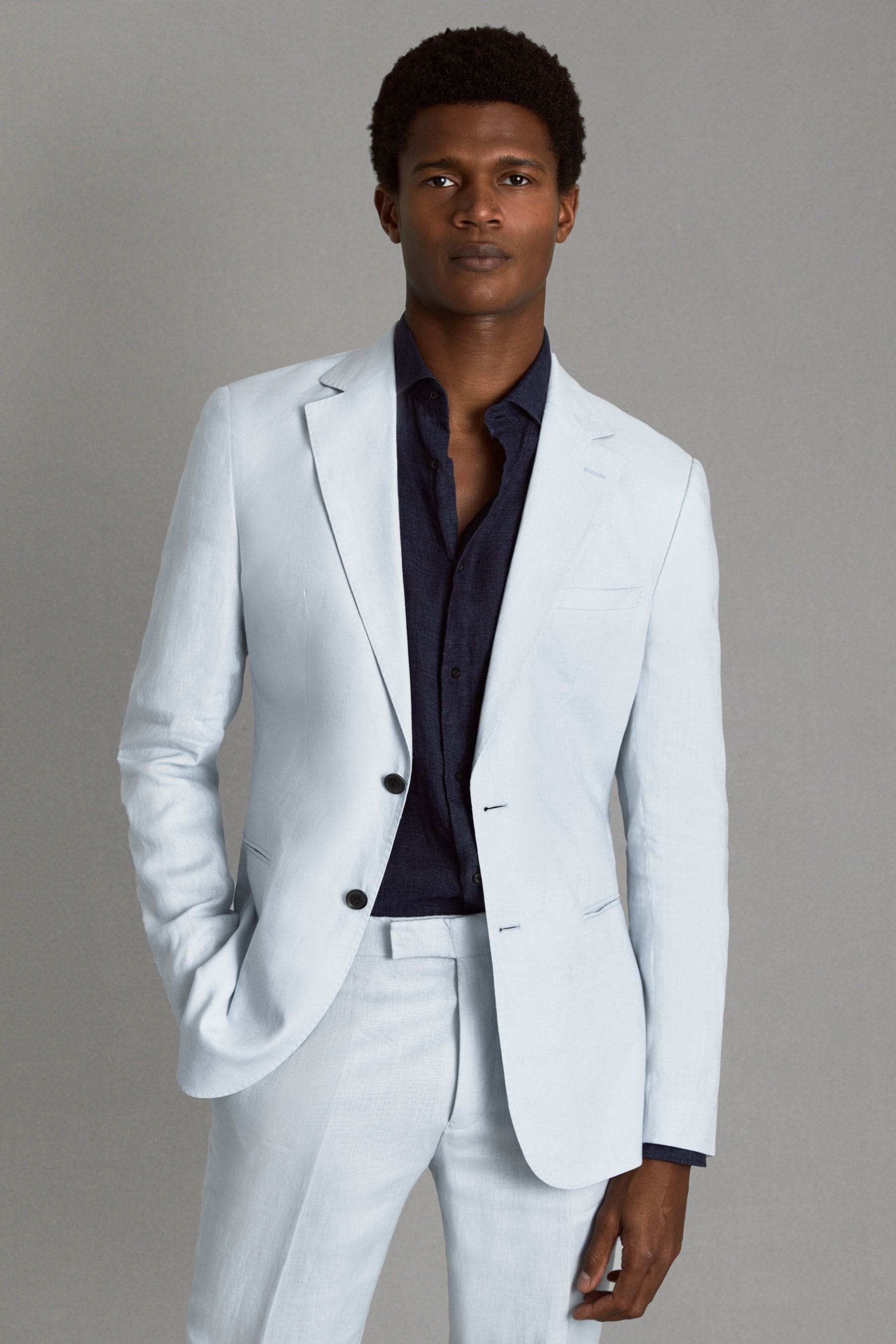 Reiss white tuxedo dress new arrivals