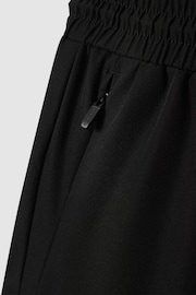 Reiss Onyx Black Dax Castore Water Repellent Track Pants - Image 8 of 8